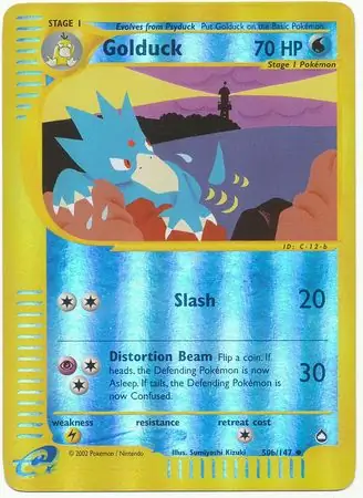 Golduck Reverse Holo 50b Normal