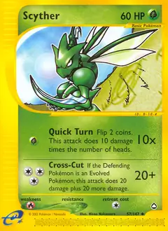 Scyther 57 Normal