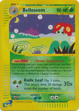 Bellossom Reverse Holo 5 Normal