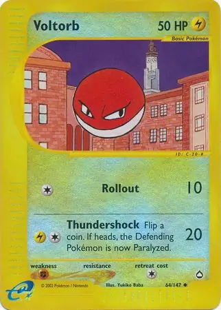 Voltorb Reverse Holo 64 Normal