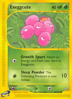 Exeggcute 76 Normal