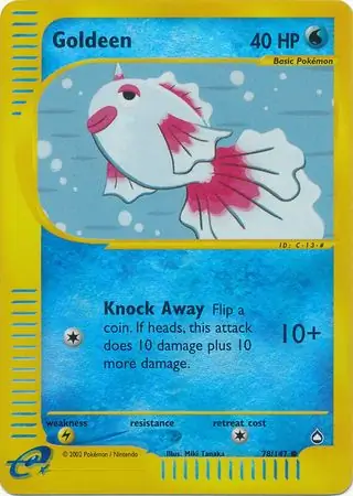 Goldeen Reverse Holo 78 Normal