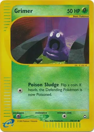 Grimer Reverse Holo 79 Normal