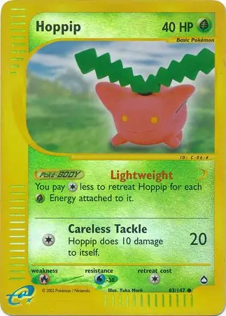 Hoppip Reverse Holo 83 Normal
