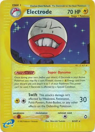Electrode Reverse Holo 8 Normal