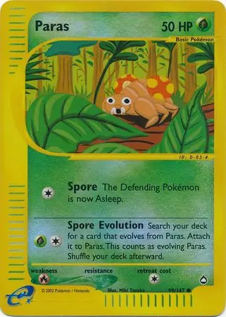 Paras Reverse Holo 99