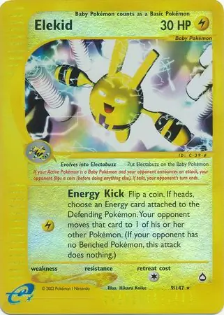 Elekid Reverse Holo 9 Normal