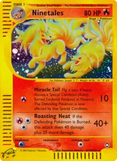 Ninetales Holo H19 Normal