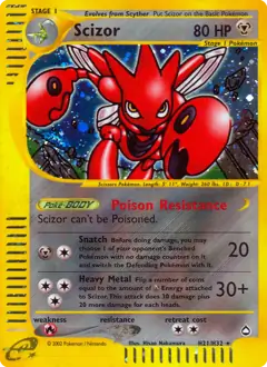 Scizor Holo H21 Normal