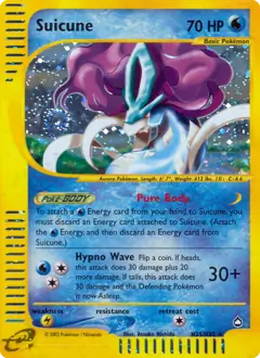 Suicune Holo H25 Normal