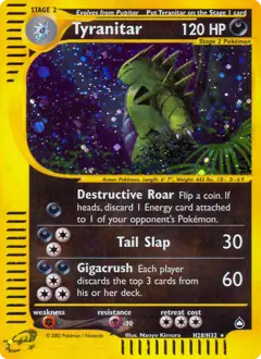 Tyranitar Holo H28 Normal
