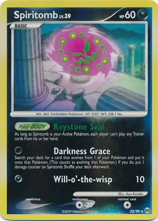 Spiritomb Reverse Holo 32