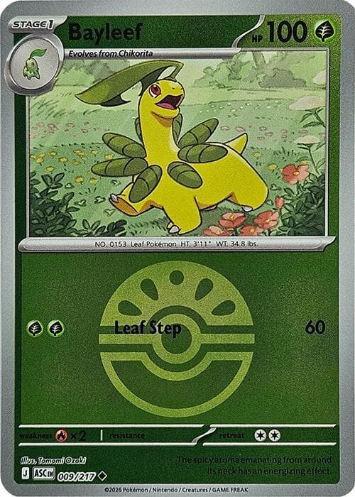 Bayleef Friend Ball 009 Normal