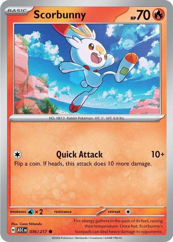 Scorbunny 036 Normal