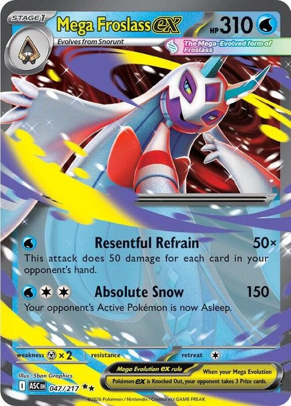 Mega Froslass ex 047 Normal