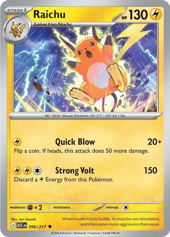 Raichu 056 Normal