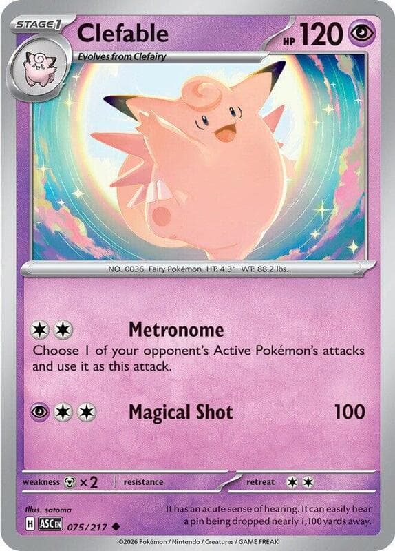Clefable 075 Normal