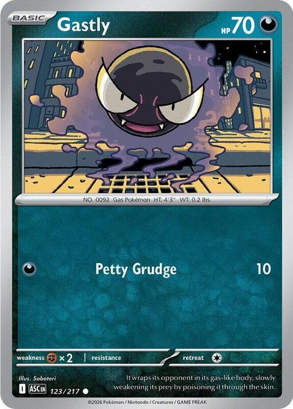 Gastly 123 Normal