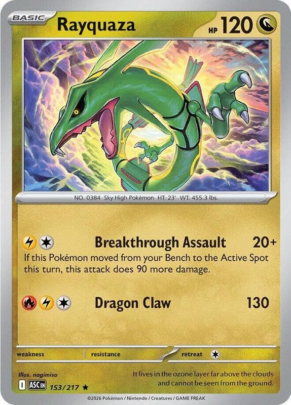 Rayquaza 153 Normal