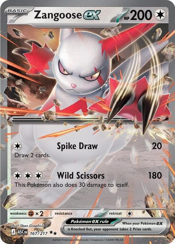 Zangoose 167 Normal
