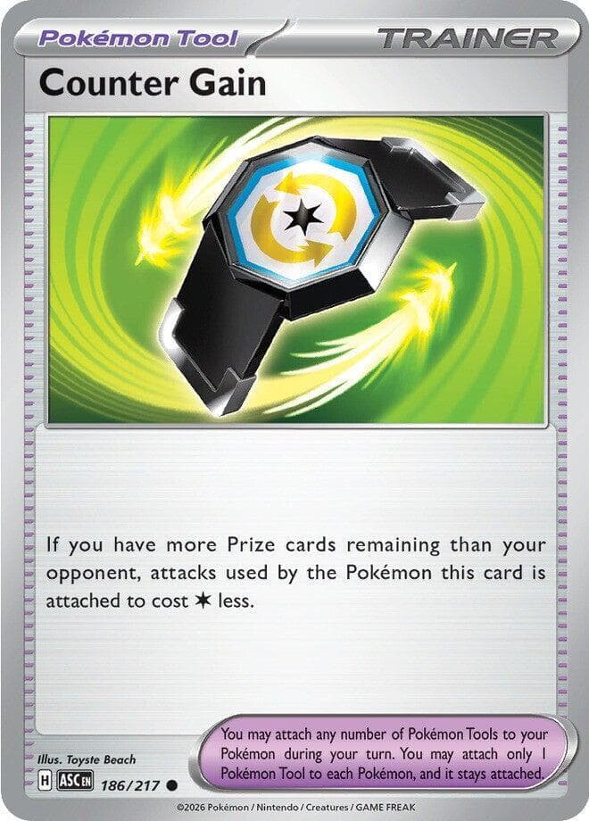 Counter Gain 186 Reverse holo