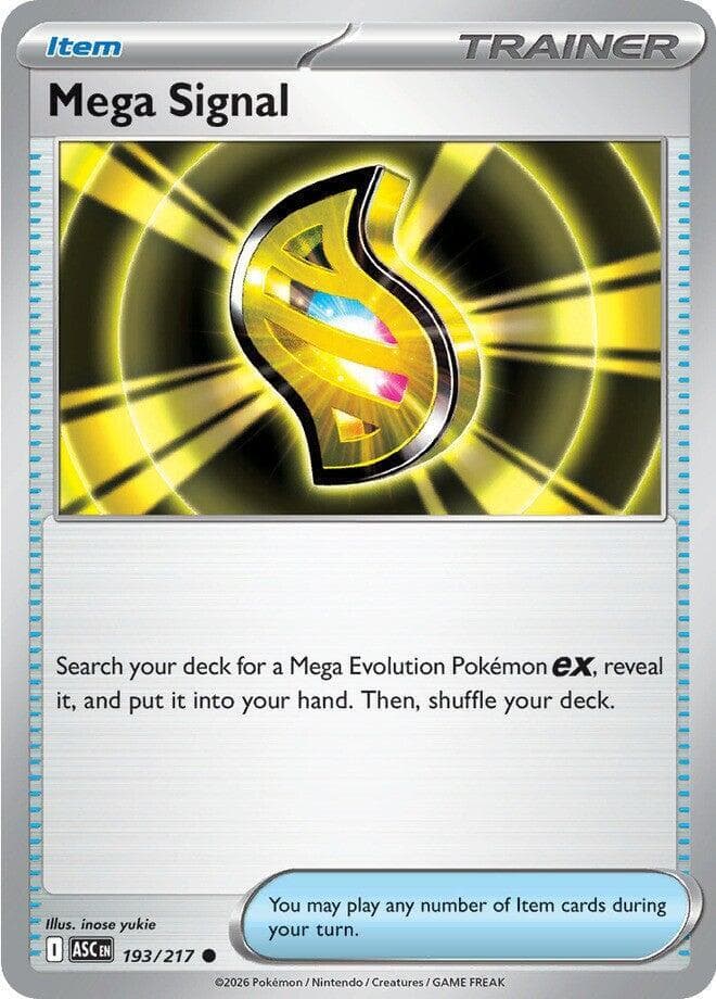 Mega Signal 193 Reverse holo