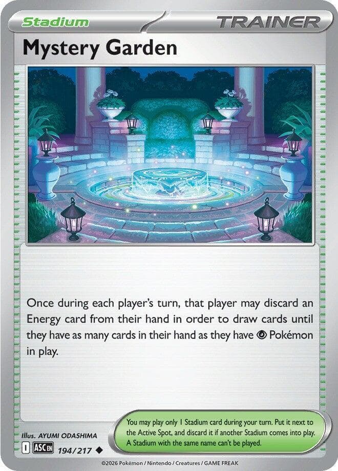 Mystery Garden 194 Reverse holo