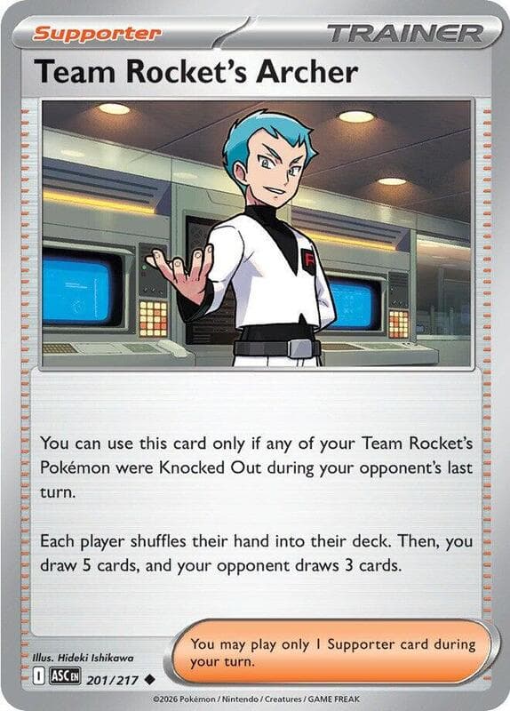 Team Rocket's Archer 201 Normal