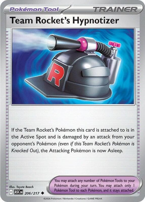 Team Rocket's Hypnotizer 206 Normal