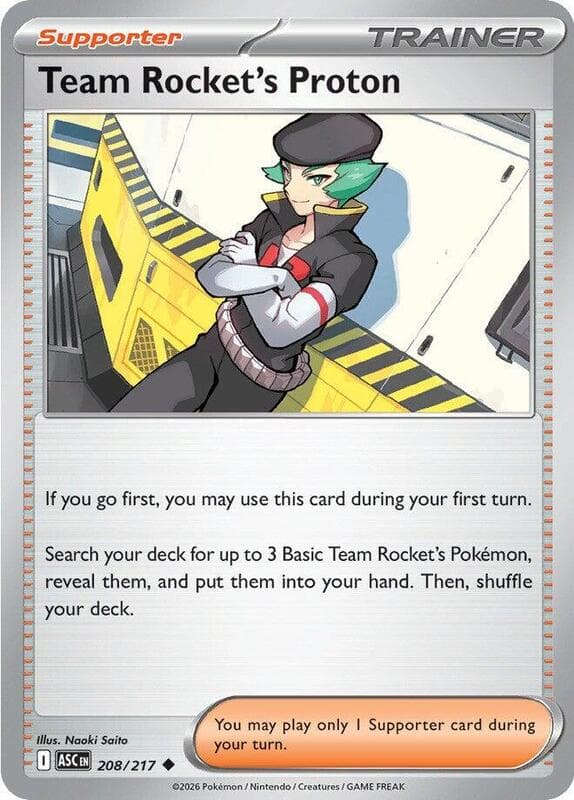 Team Rocket's Proton 208 Normal