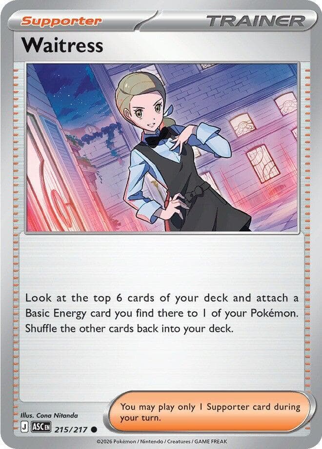 Waitress 215 Reverse holo