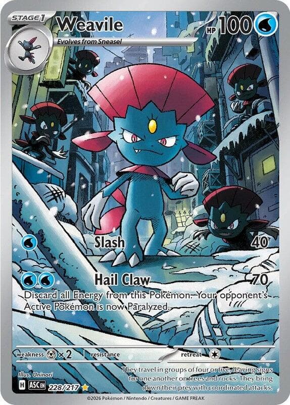 Weavile 228 Normal