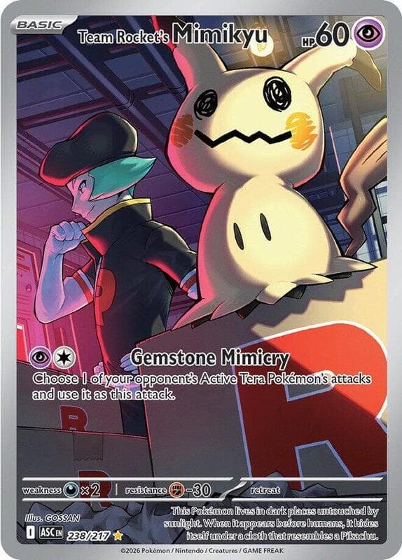 Team Rocket's Mimikyu 238