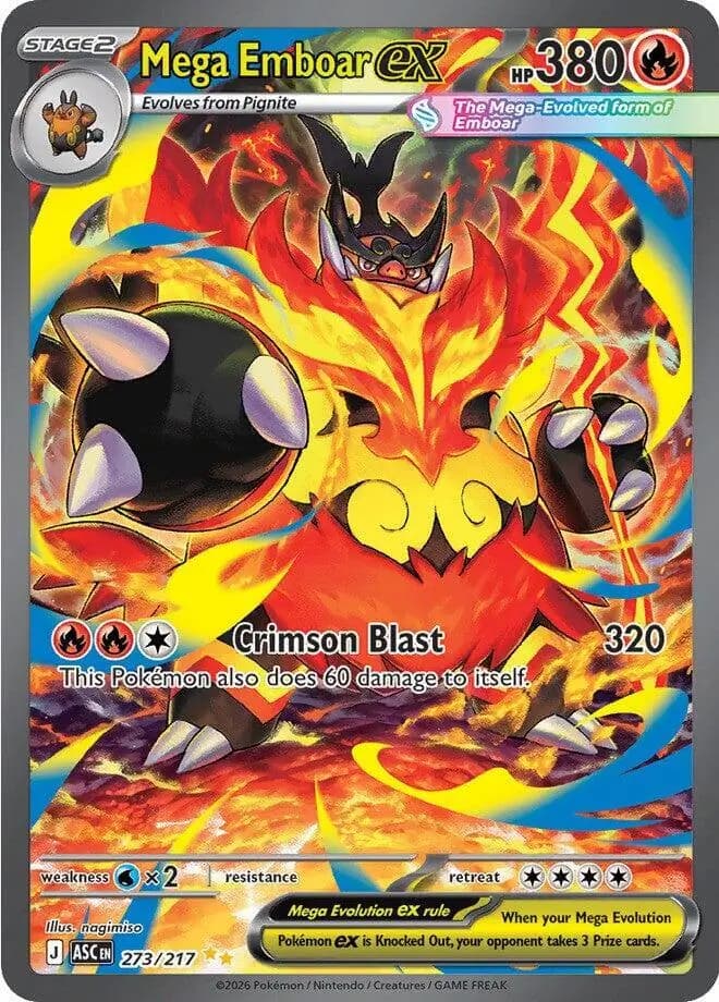Mega Emboar 273 Normal