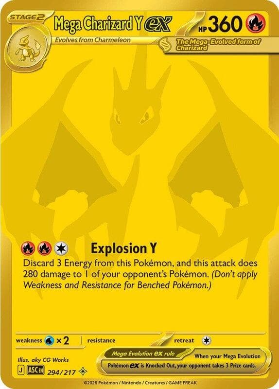 Mega Charizard Y 294 Normal