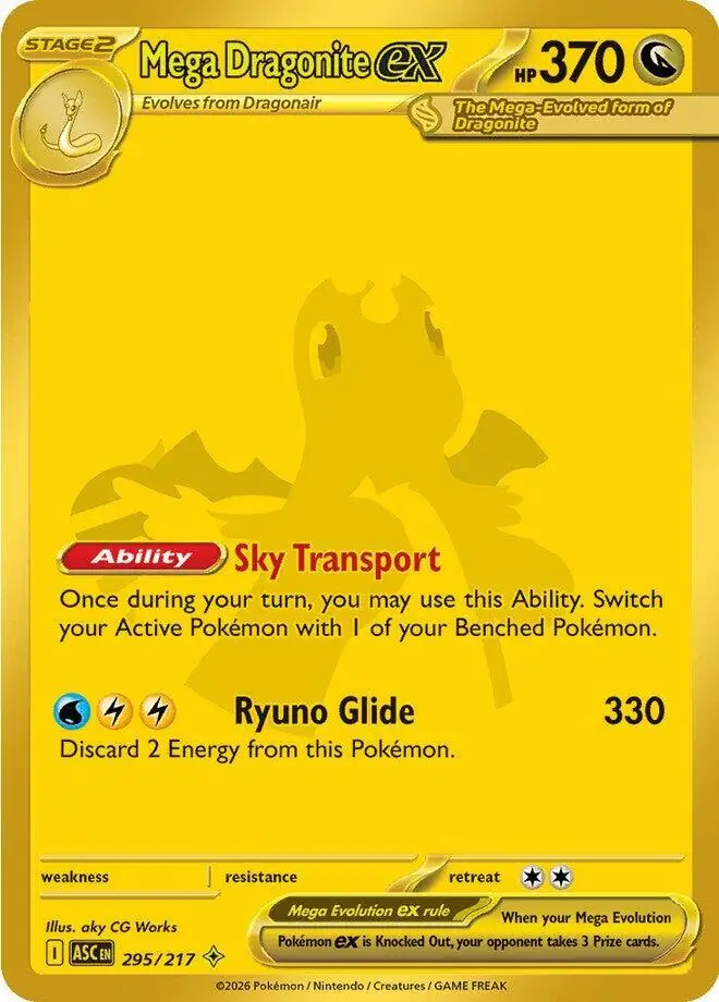 Mega Dragonite 295 Normal