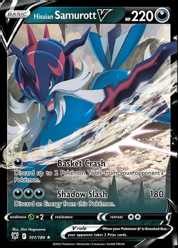 Hisuian Samurott V 101