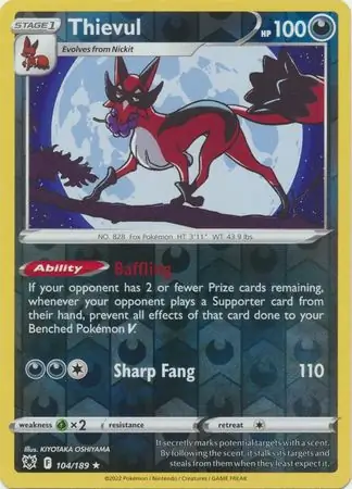 Thievul Reverse Holo 104