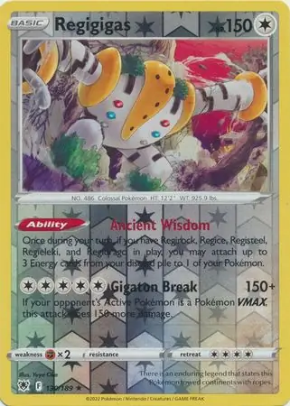 Regigigas Reverse Holo 130