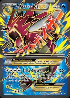Full Art M Gyarados EX 115