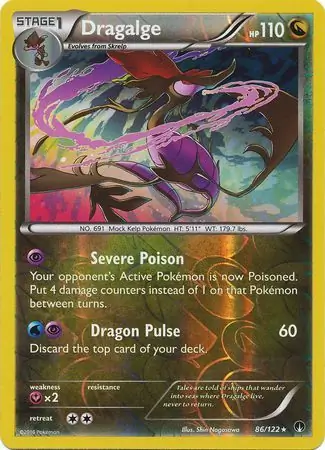 Dragalge Reverse Holo 86