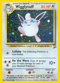 Wigglytuff Holo 19
