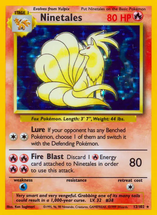 Ninetales Holo 12 Normal