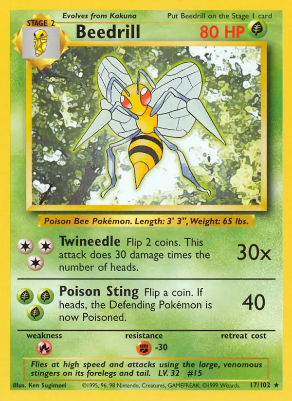 Beedrill 17 Normal