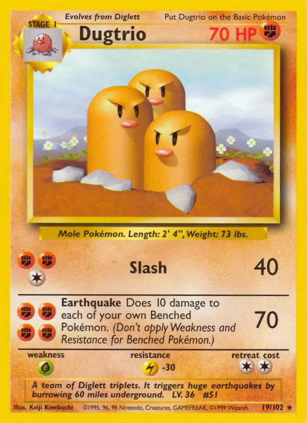 Dugtrio 19 Normal
