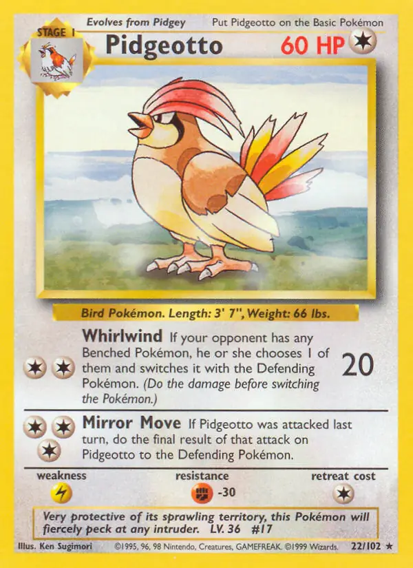 Pidgeotto 22 Normal