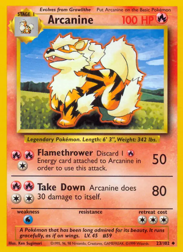 Arcanine 23