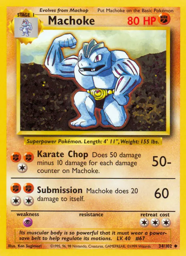 Machoke 34 Normal