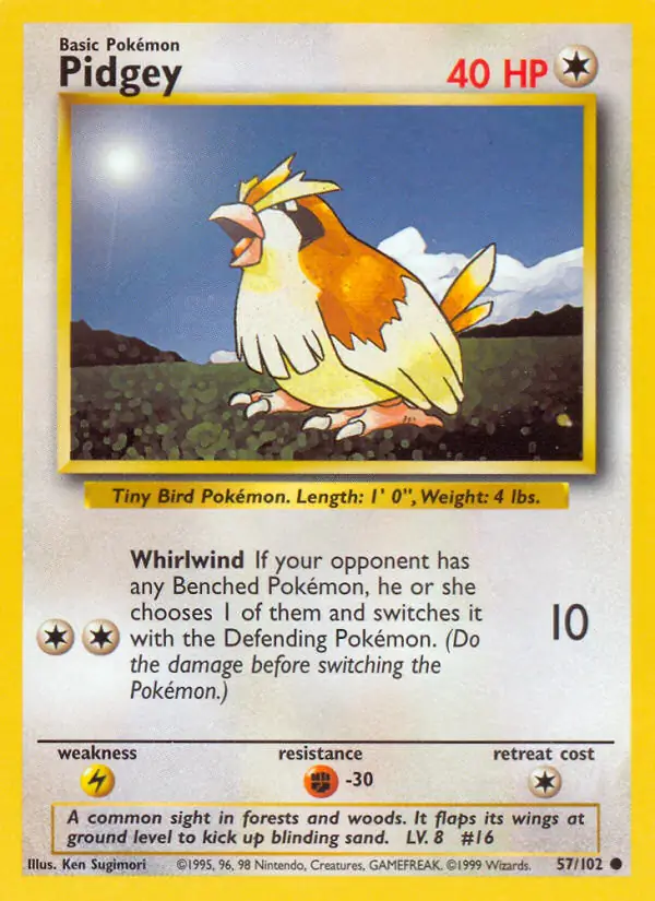 Pidgey 57 Normal