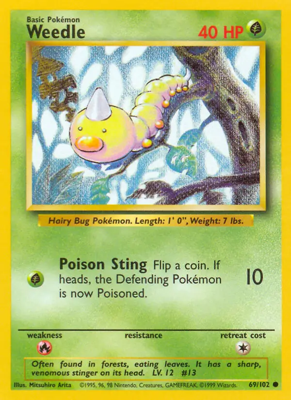 Weedle 69 Normal